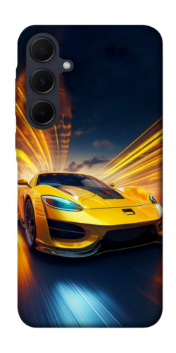 Чехол itsPrint Yellow Porsche для Samsung Galaxy A35