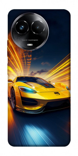 Чехол itsPrint Yellow Porsche для Realme C67 4G