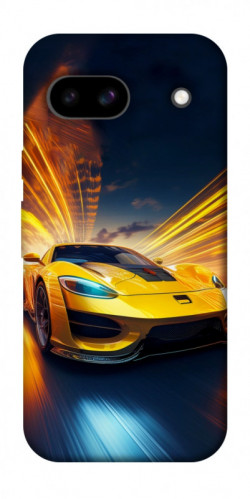 Чехол itsPrint Yellow Porsche для Google Pixel 8a