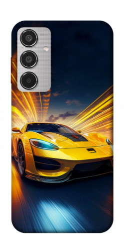 Чохол itsPrint Yellow Porsche для Samsung Galaxy M35 5G