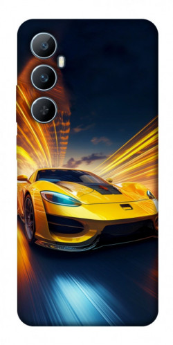 Чехол itsPrint Yellow Porsche для Realme C65 4G