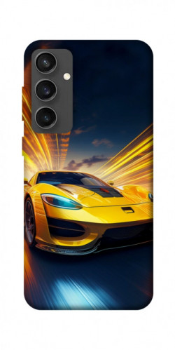 Чохол itsPrint Yellow Porsche для Samsung Galaxy S24 FE