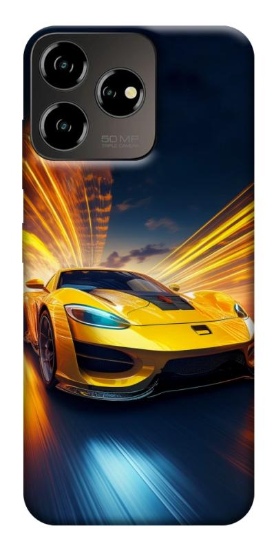 Чехол itsPrint Yellow Porsche для ZTE Blade V50 Desing 4G, авто, купить оптом с доставкой