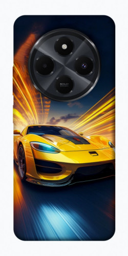 Чехол itsPrint Yellow Porsche для Xiaomi Redmi 14C / Poco C75