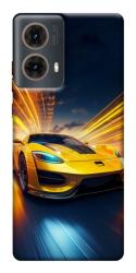 Чехол itsPrint Yellow Porsche для Motorola Moto G85
