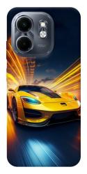 Чехол itsPrint Yellow Porsche для Infinix Smart 9 4G / Hot 50i
