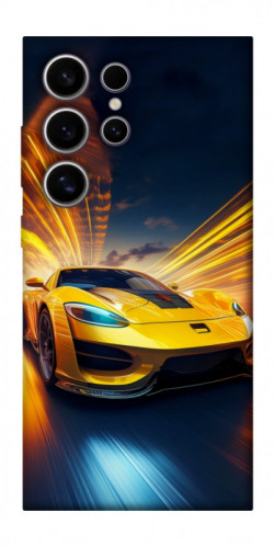 Чохол itsPrint Yellow Porsche для Samsung Galaxy S25 Ultra