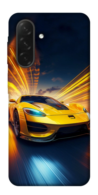 Чехол itsPrint Yellow Porsche для Samsung Galaxy A26 5G, авто, купить оптом с доставкой