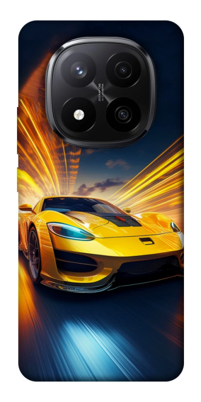 Чехол itsPrint Yellow Porsche для Xiaomi Redmi Note 14 Pro+ 5G, авто, купить оптом с доставкой