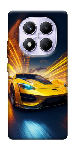 Чехол itsPrint Yellow Porsche для Xiaomi Poco X7