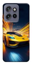 Чехол itsPrint Yellow Porsche для Motorola Edge 50 Neo