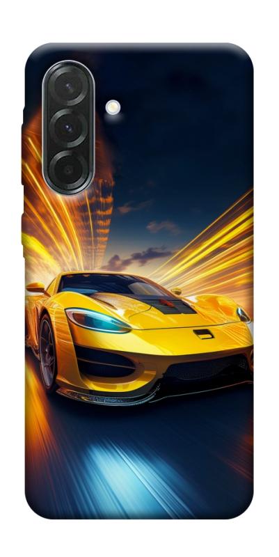 Чехол itsPrint Yellow Porsche для Samsung Galaxy A57 5G, авто, купить оптом с доставкой