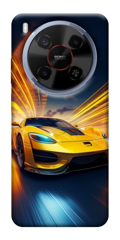 Чохол itsPrint Yellow Porsche для ZTE Nubia V70 Max, авто, купити оптом з доставкою