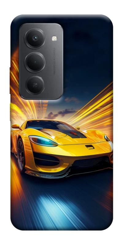 Чехол itsPrint Yellow Porsche для Xiaomi Redmi 15 (Global), авто, купить оптом с доставкой