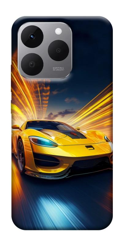 Чехол itsPrint Yellow Porsche для Realme 15T, авто, купить оптом с доставкой