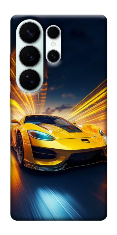 Чехол itsPrint Yellow Porsche для Samsung Galaxy S26 Ultra, авто, купить оптом с доставкой
