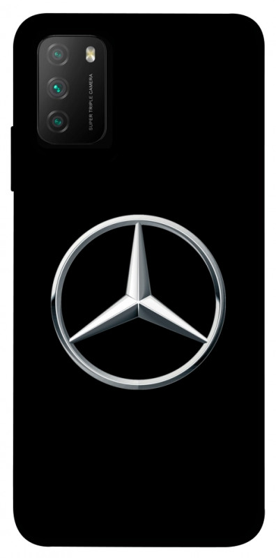 Чехол itsPrint Mercedes logo для Xiaomi Poco M3, авто, купить оптом с доставкой