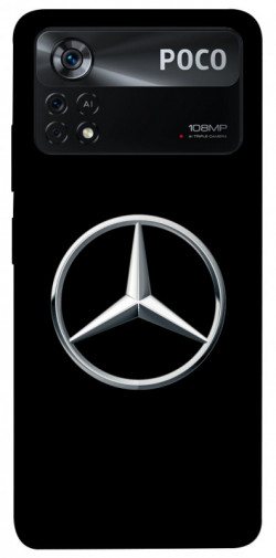 Чохол itsPrint Mercedes logo для Xiaomi Poco X4 Pro 5G