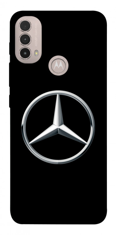 Чехол itsPrint Mercedes logo для Motorola Moto E40, авто, купить оптом с доставкой