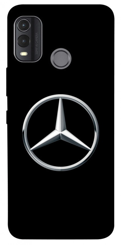 Чехол itsPrint Mercedes logo для Nokia G11 Plus, авто, купить оптом с доставкой