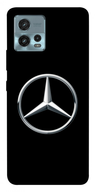 Чехол itsPrint Mercedes logo для Motorola Moto G72, авто, купить оптом с доставкой