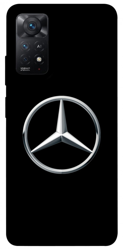 Чехол itsPrint Mercedes logo для Xiaomi Redmi Note 11 Pro 4G/5G, авто, купить оптом с доставкой