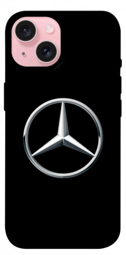 Чехол itsPrint Mercedes logo для Apple iPhone 15 (6.1")