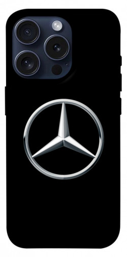 Чохол itsPrint Mercedes logo для Apple iPhone 15 Pro (6.1")