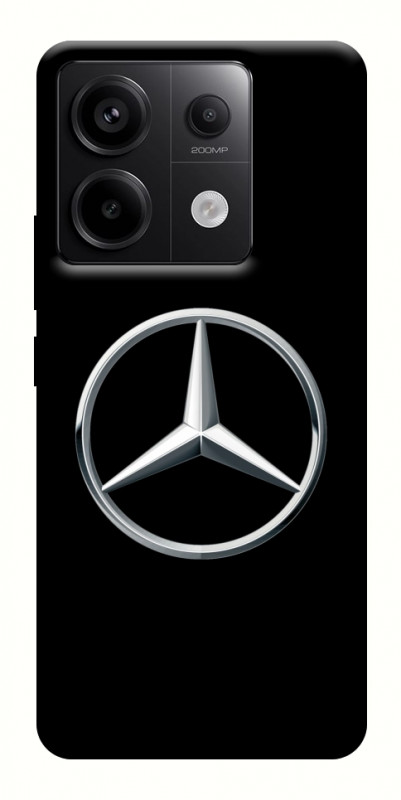 Чехол itsPrint Mercedes logo для Xiaomi Redmi Note 13 Pro 4G, авто, купить оптом с доставкой
