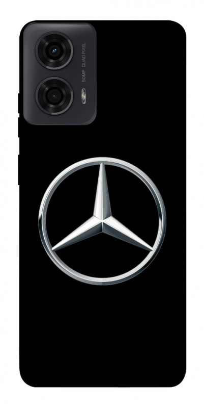 Чехол itsPrint Mercedes logo для Motorola Moto G24, авто, купить оптом с доставкой
