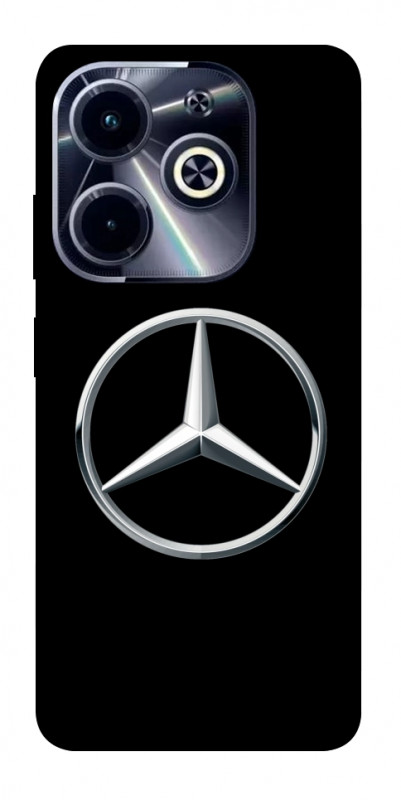 Чехол itsPrint Mercedes logo для Infinix Hot 40i, авто, купить оптом с доставкой