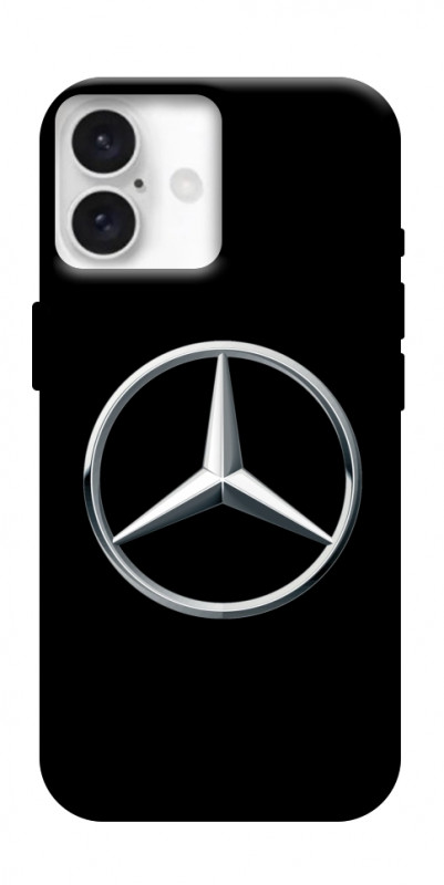 Чехол itsPrint Mercedes logo для Apple iPhone 16 (6.1"), авто, купить оптом с доставкой