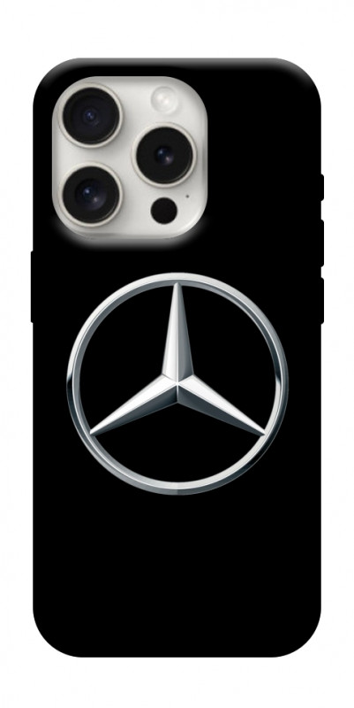 Чехол itsPrint Mercedes logo для Apple iPhone 16 Pro (6.3"), авто, купить оптом с доставкой