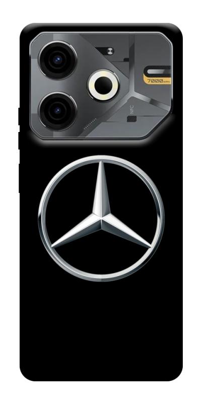 Чехол itsPrint Mercedes logo для TECNO Pova 6 Neo (LI6), авто, купить оптом с доставкой