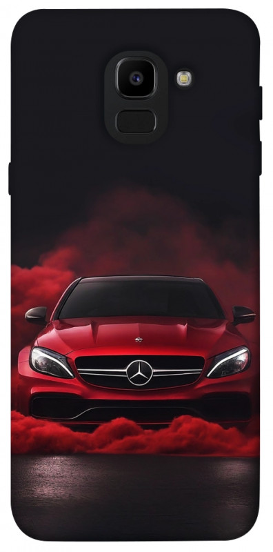 Чехол itsPrint Red Mercedes для Samsung J600F Galaxy J6 (2018), авто, купить оптом с доставкой