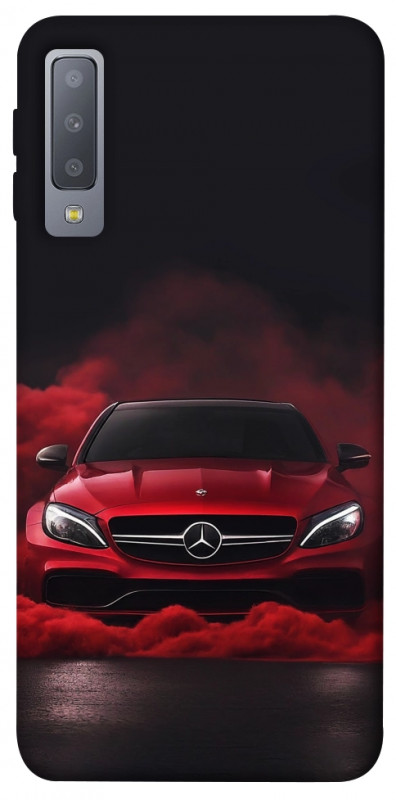 Чехол itsPrint Red Mercedes для Samsung A750 Galaxy A7 (2018), авто, купить оптом с доставкой