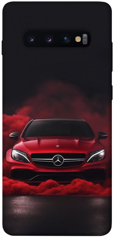 Чехол itsPrint Red Mercedes для Samsung Galaxy S10+, авто, купить оптом с доставкой