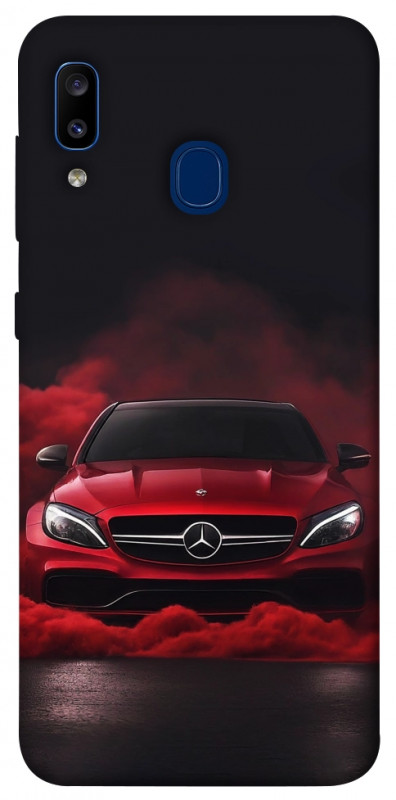 Чехол itsPrint Red Mercedes для Samsung Galaxy A20 / A30, авто, купить оптом с доставкой