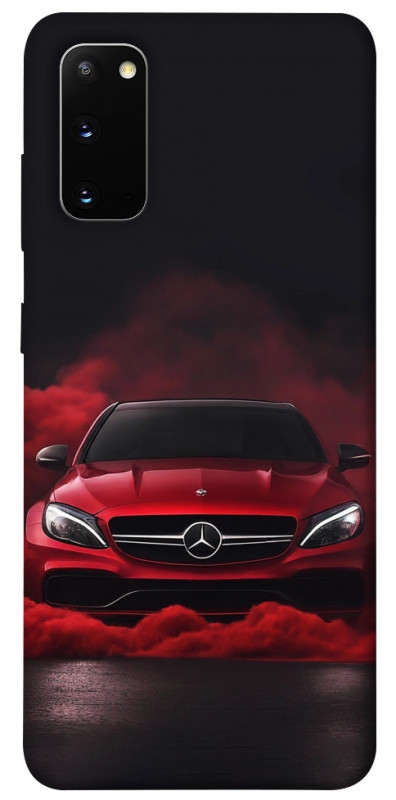 Чехол itsPrint Red Mercedes для Samsung Galaxy S20, авто, купить оптом с доставкой