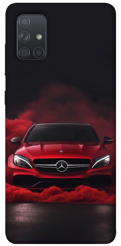 Чехол itsPrint Red Mercedes для Samsung Galaxy A71, авто, купить оптом с доставкой