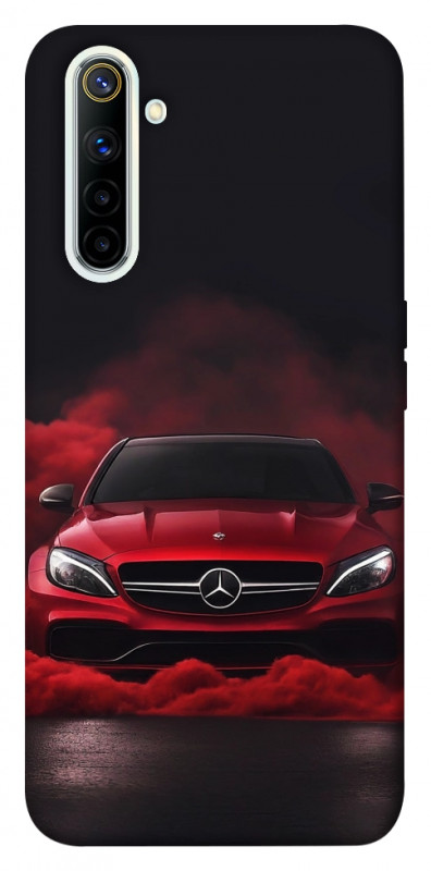 Чехол itsPrint Red Mercedes для Realme 6, авто, купить оптом с доставкой