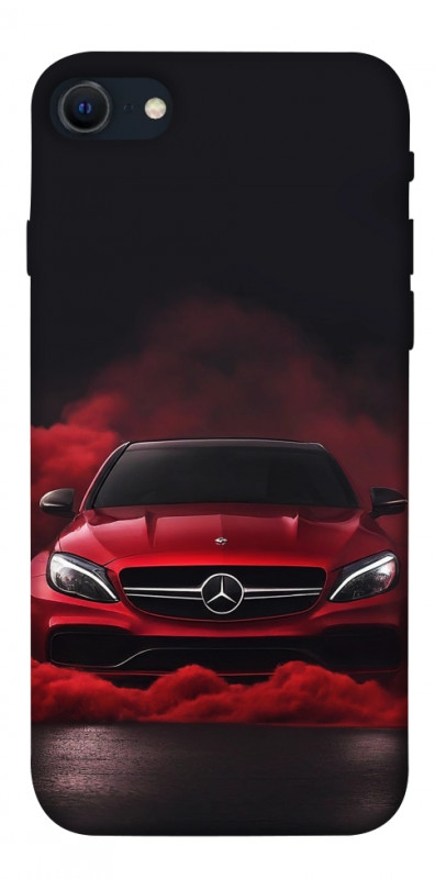 Чехол itsPrint Red Mercedes для Apple iPhone SE (2020), авто, купить оптом с доставкой