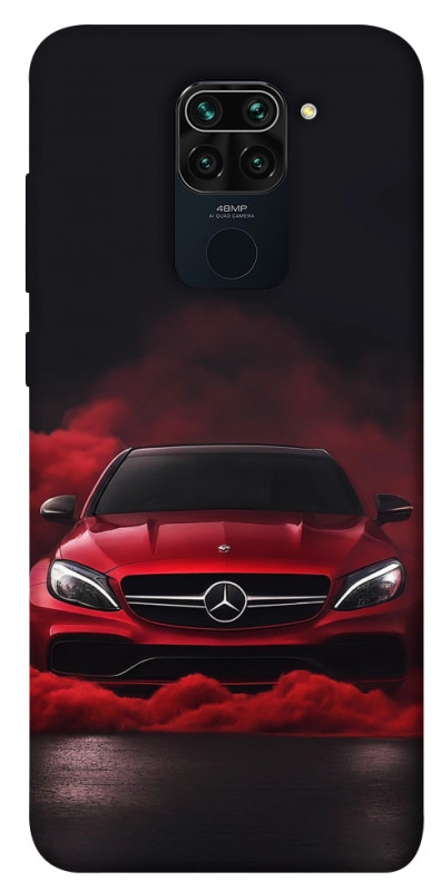 Чехол itsPrint Red Mercedes для Xiaomi Redmi Note 9 / Redmi 10X, авто, купить оптом с доставкой