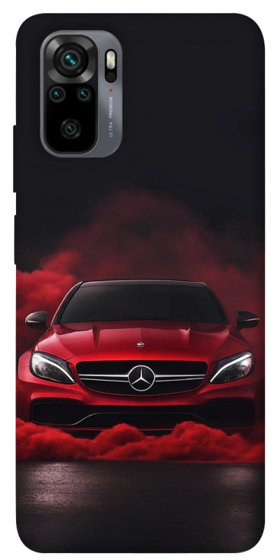 Чехол itsPrint Red Mercedes для Xiaomi Redmi Note 10 / Note 10s, авто, купить оптом с доставкой
