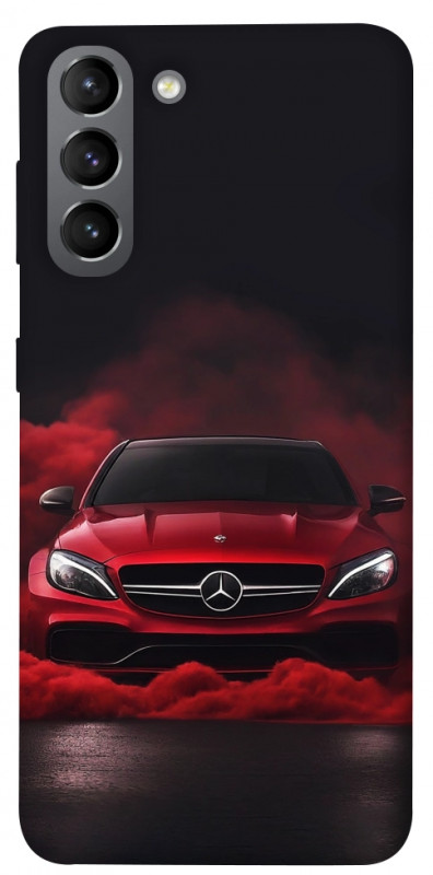 Чехол itsPrint Red Mercedes для Samsung Galaxy S21, авто, купить оптом с доставкой