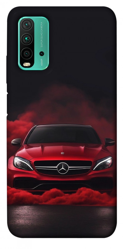 Чехол itsPrint Red Mercedes для Xiaomi Redmi Note 9 4G / Redmi 9 Power / Redmi 9T, авто, купить оптом с доставкой