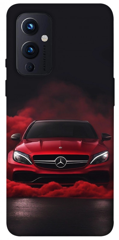 Чехол itsPrint Red Mercedes для OnePlus 9, авто, купить оптом с доставкой