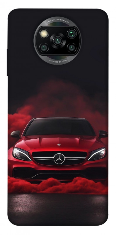 Чехол itsPrint Red Mercedes для Xiaomi Poco X3 NFC / Poco X3 Pro, авто, купить оптом с доставкой