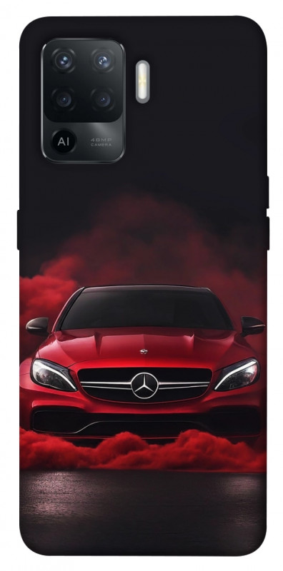 Чехол itsPrint Red Mercedes для Oppo Reno 5 Lite, авто, купить оптом с доставкой