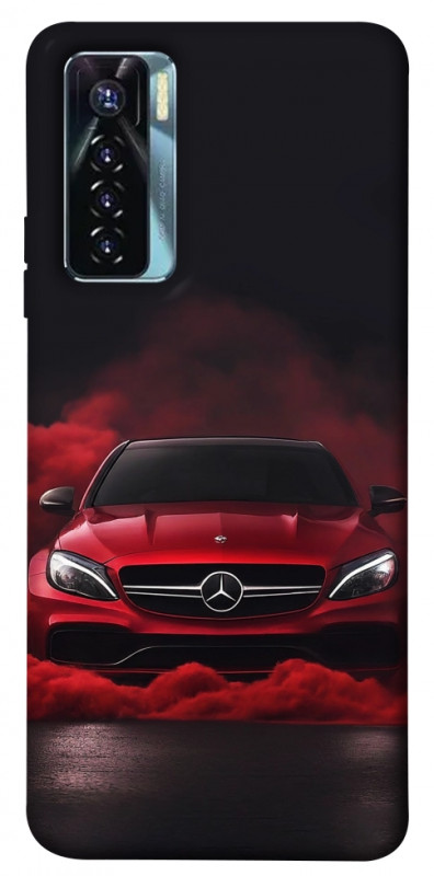 Чехол itsPrint Red Mercedes для TECNO Camon 17 Pro, авто, купить оптом с доставкой